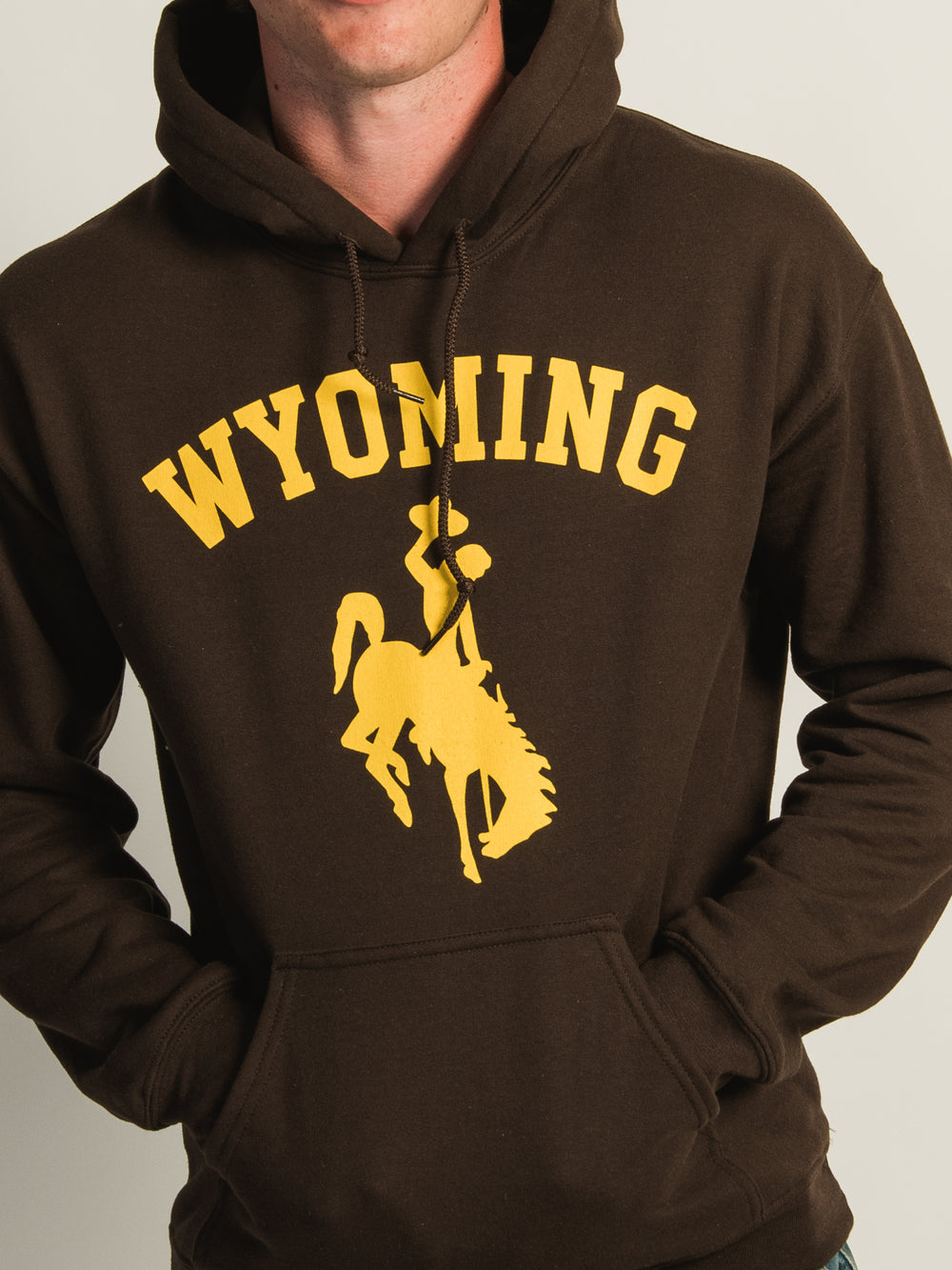 WYOMING COWBOYS PULLOVER HOODIE