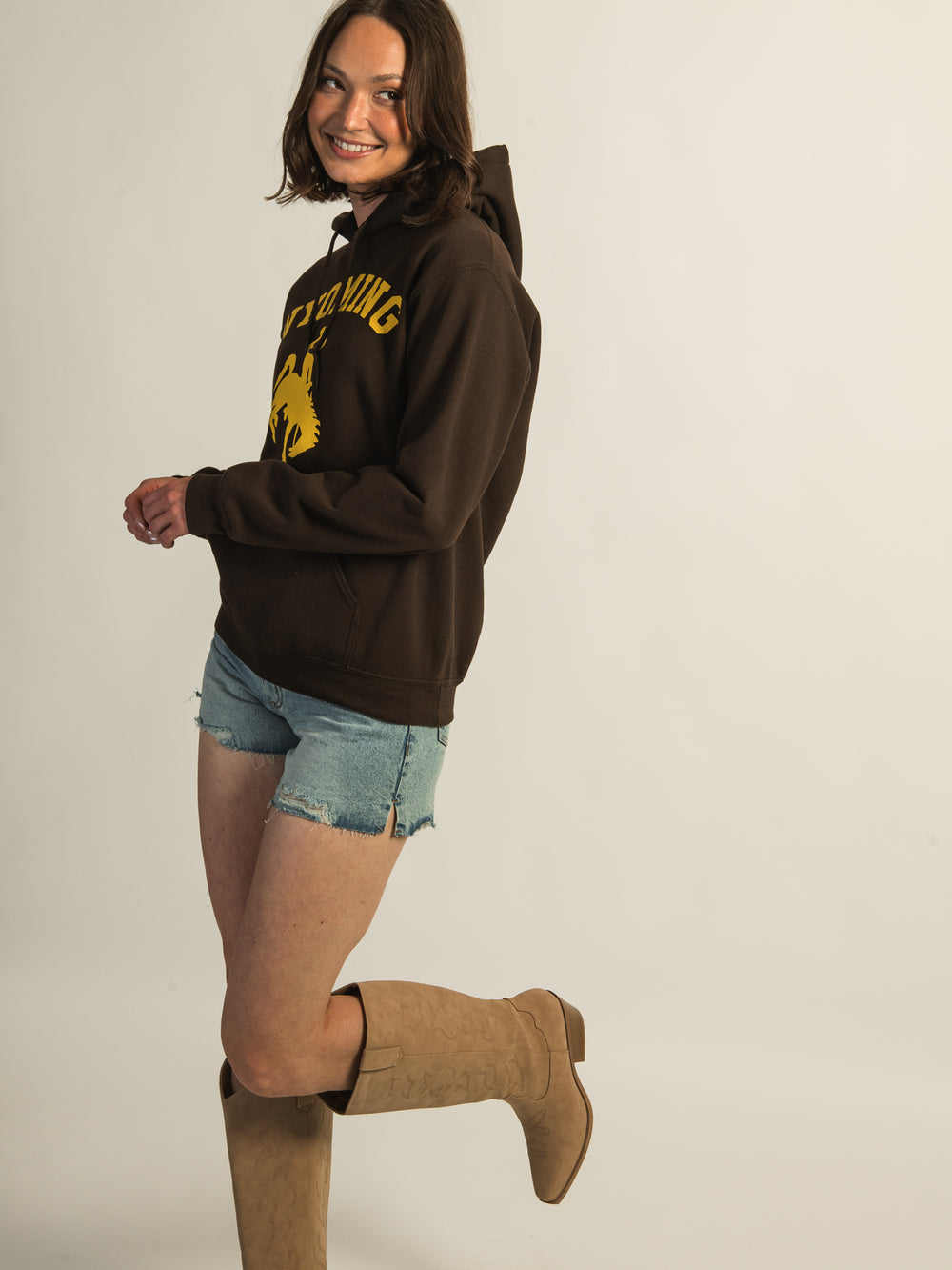 WYOMING COWBOYS PULLOVER HOODIE