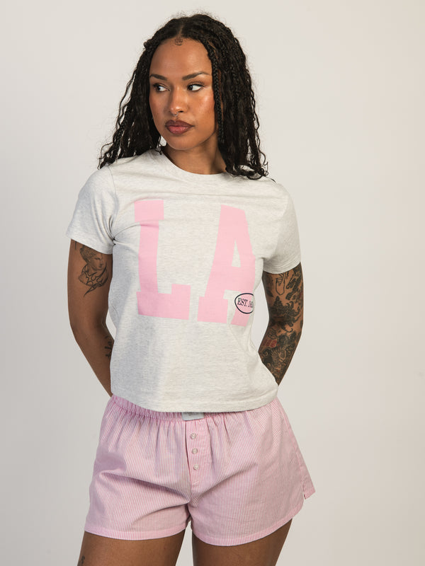 LOS ANGELES BOXY TEE