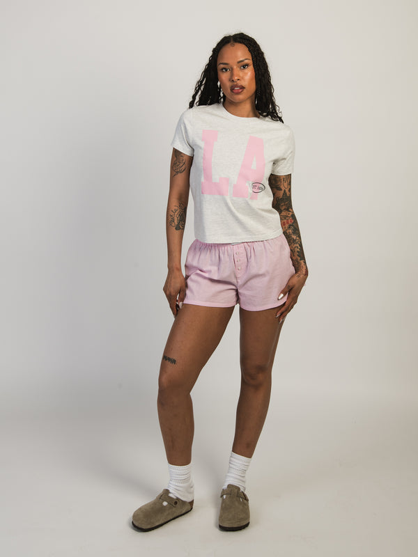 LOS ANGELES BOXY TEE