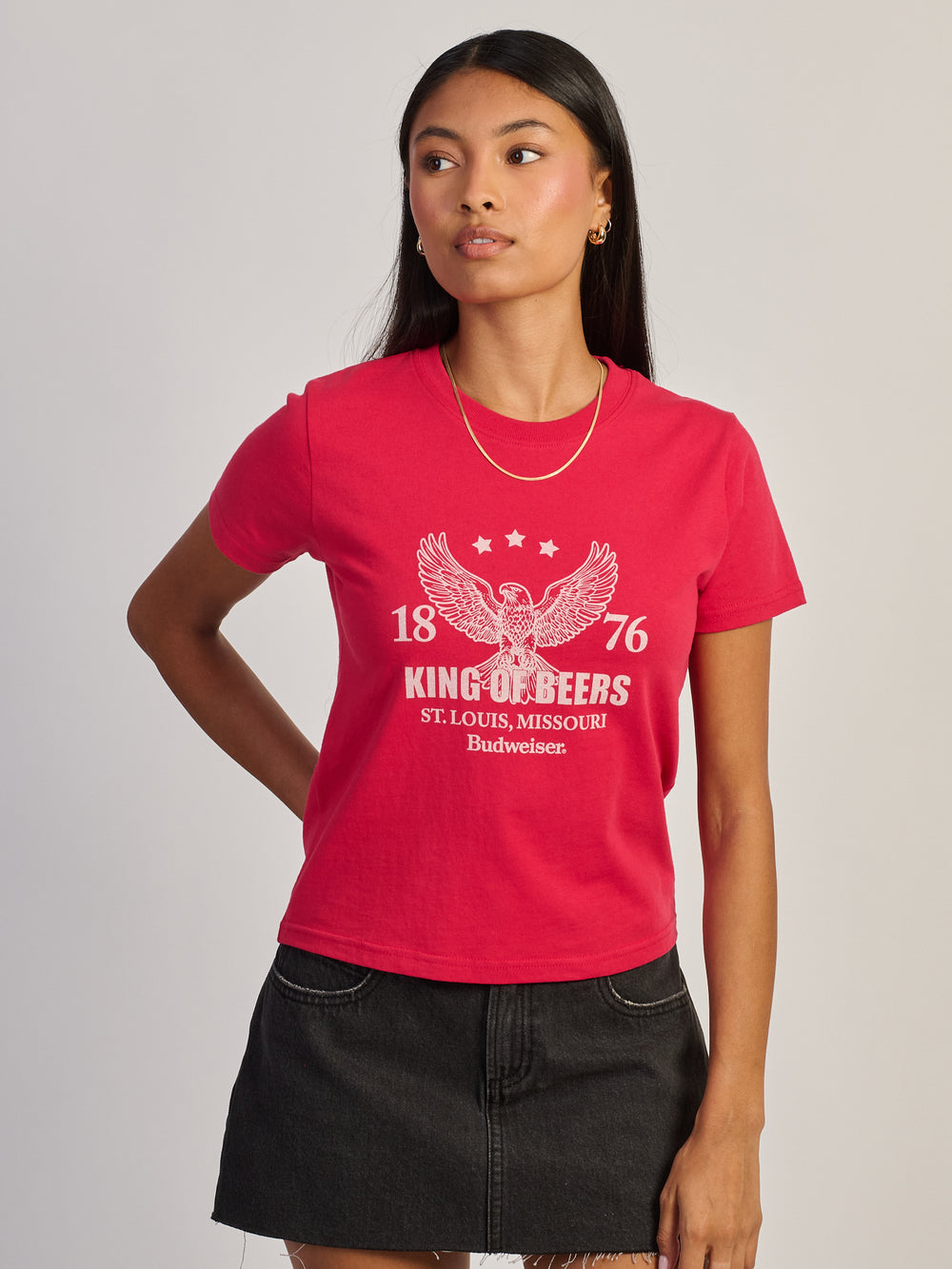 T-SHIRT BOXY KING BUD