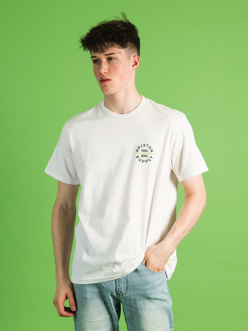 BRIXTON OATH V T-SHIRT  - CLEARANCE