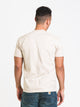 BRIXTON BRIXTON ALPHA THREAD T-SHIRT CREAM - Boathouse