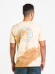 BRIXTON BRIXTON CREST II T-SHIRT MOJAVE WHITE CLOUD WASH - CLEARANCE - Boathouse