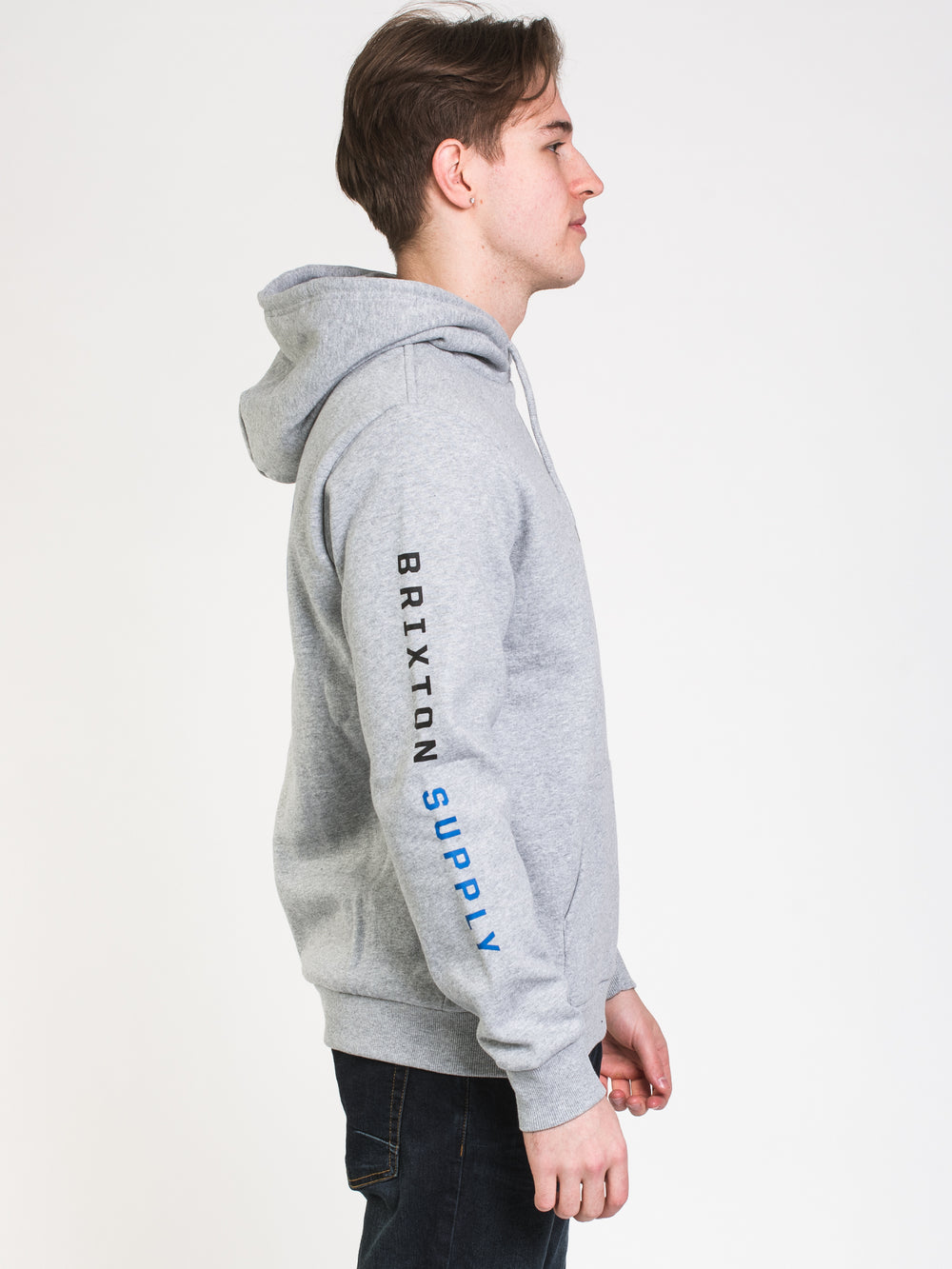 BRIXTON CREST PULLOVER HOODIE  - CLEARANCE