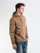 BRIXTON BRIXTON CREST PULL OVER HOODIE MOJAVE LIMELIGHT - CLEARANCE - Boathouse