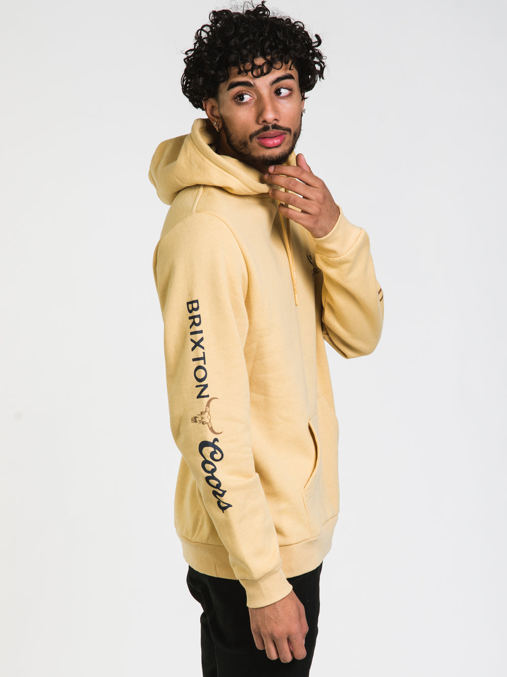 BRIXTON COORS ROUNDUP PULLOVER HOODIE