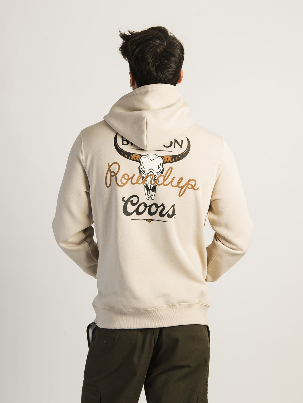 BRIXTON COORS ROUNDUP PULL OVER HOODIE