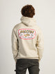 BRIXTON BRIXTON CLAYBURN PULLOVER HOODIE - Boathouse