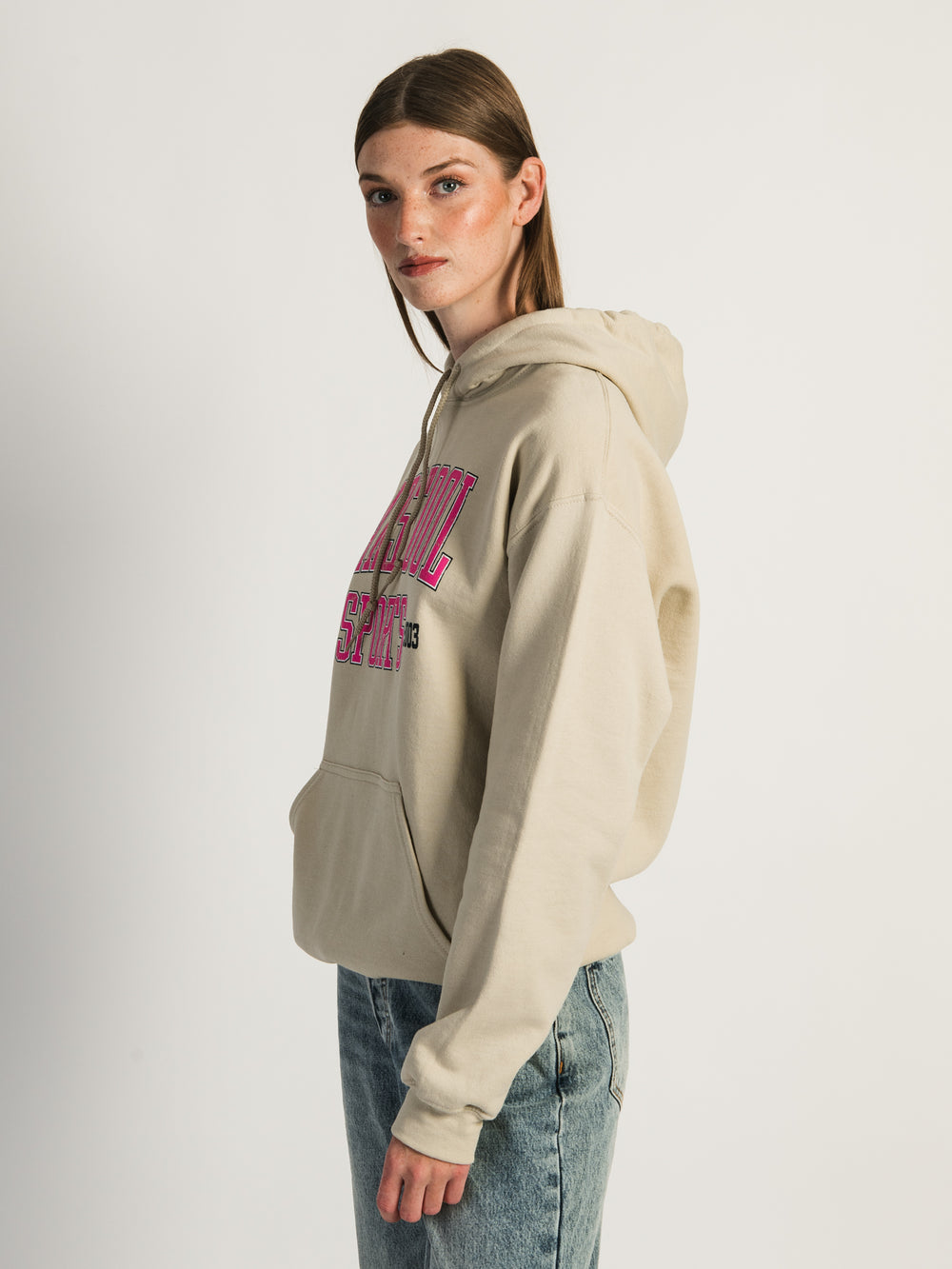 BARSTOOL SPORTS TEXT PULLOVER HOODIE