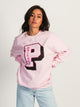 BARSTOOL SPORTS BARSTOOL SPORTS PINK WHITNEY VARSITY CREWNECK - Boathouse