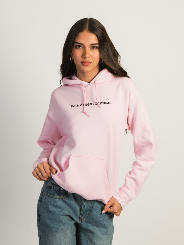 BARSTOOL SPORTS BE A DECENT HUMAN PULLOVER HOODIE