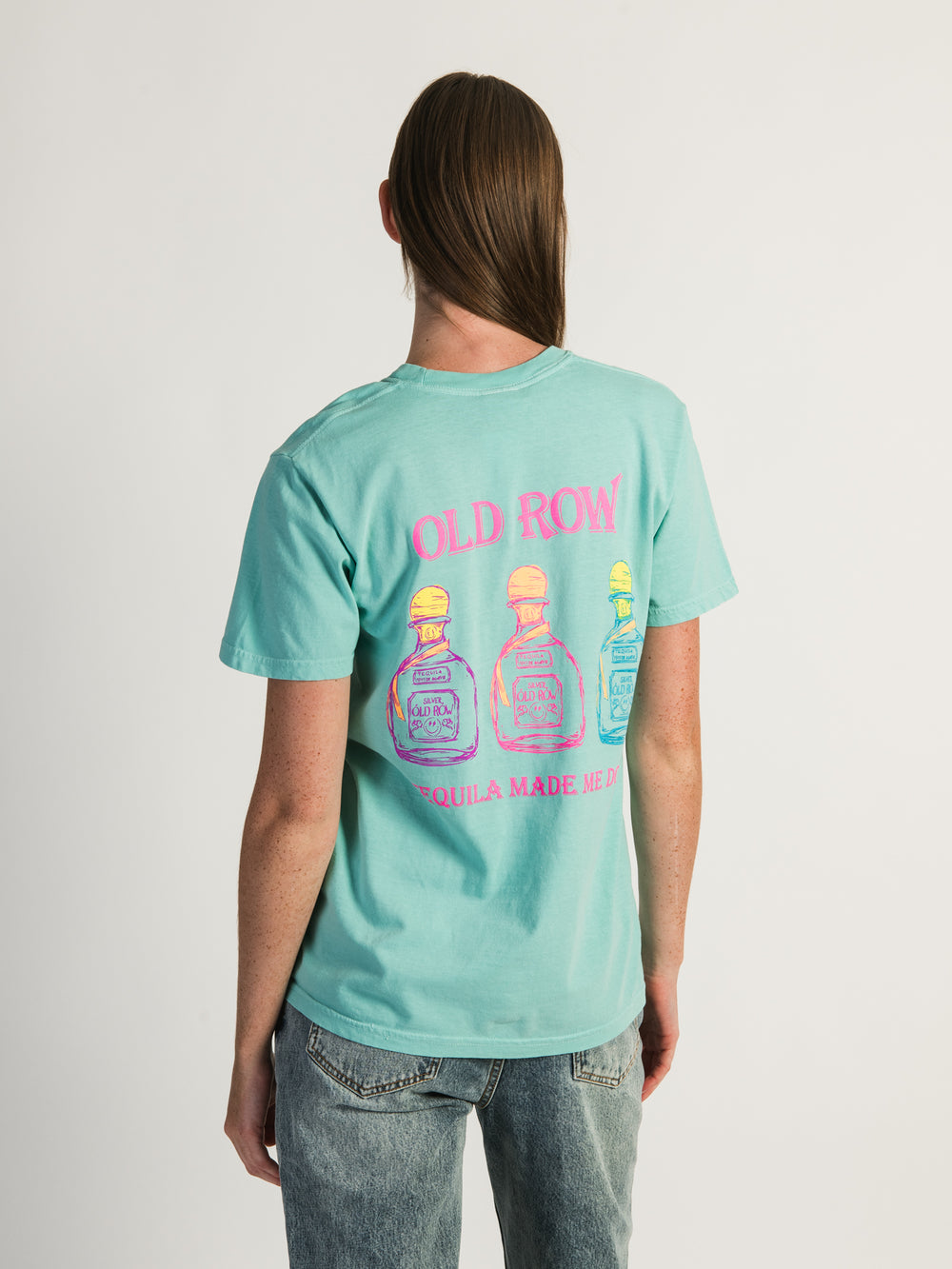 OLD ROW TEQUILA MADE ME DO IT TEE