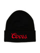 LICENSED COORS EMBROIDERED BEANIE - BLACK