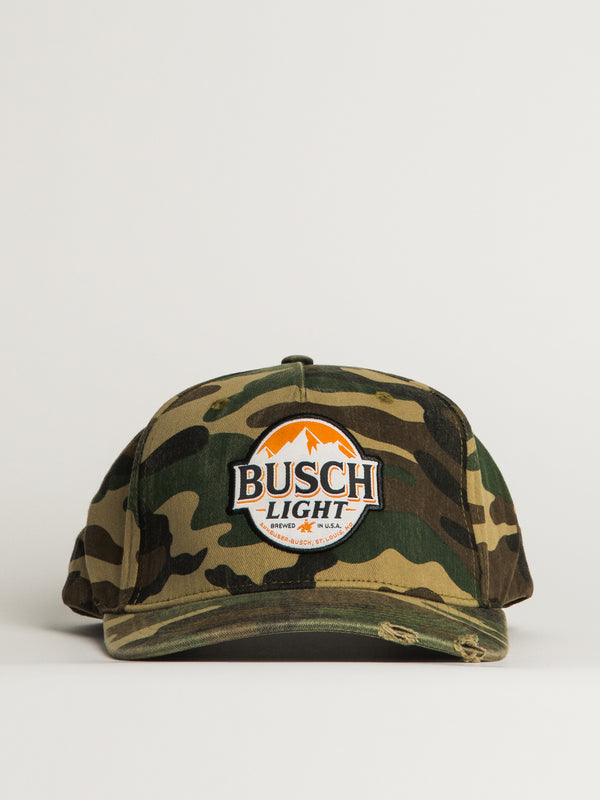 BUSCH CAMO SNAP HAT