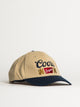 COORS COORS LOGO SNAPBACK HAT - Boathouse