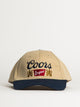 COORS COORS LOGO SNAPBACK HAT - Boathouse