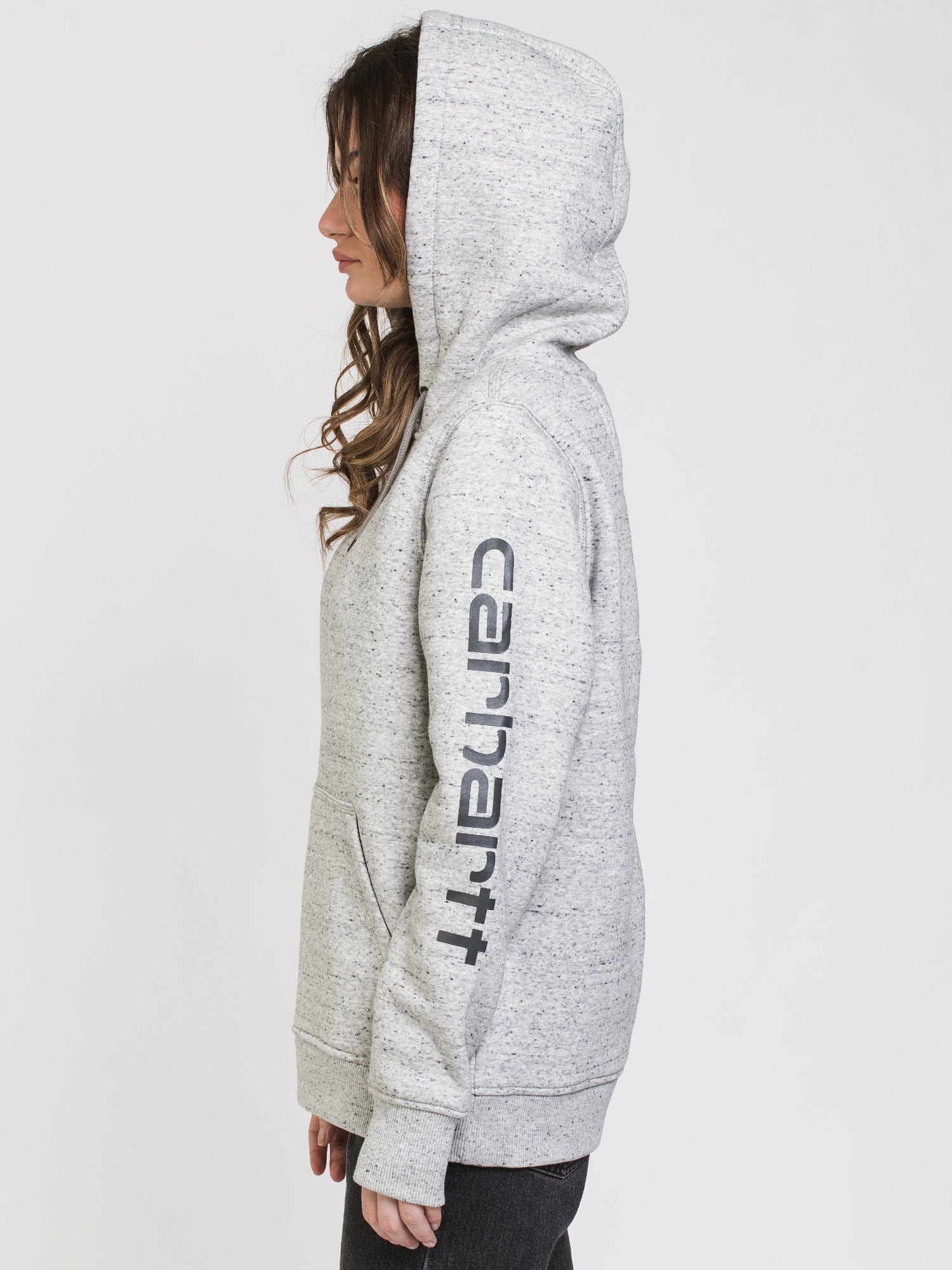 Hoodie with 2024 name on sleeve