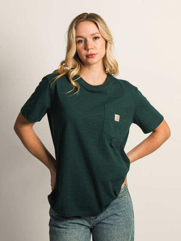 CARHARTT WORKWEAR POCKET T-SHIRT - GREEN