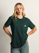 CARHARTT CARHARTT WORKWEAR POCKET T-SHIRT - GREEN - Boathouse