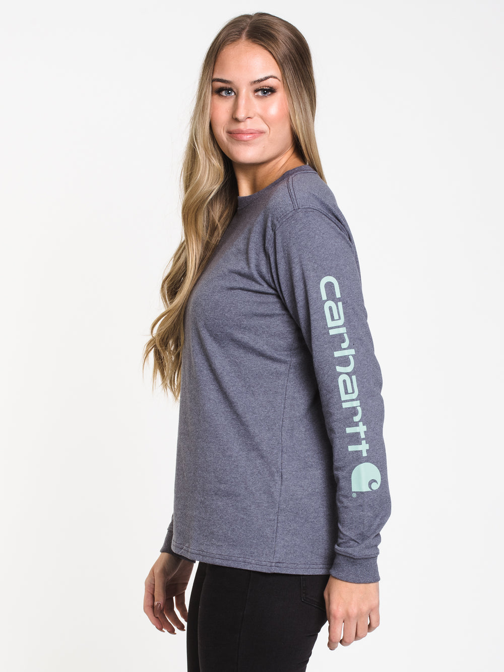 CARHARTT SLEEVE LOGO LONG SLEEVE T-SHIRT - CLEARANCE