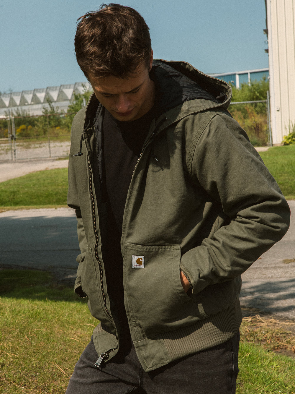 CARHARTT WASHED DUCK INSULATED JACKET