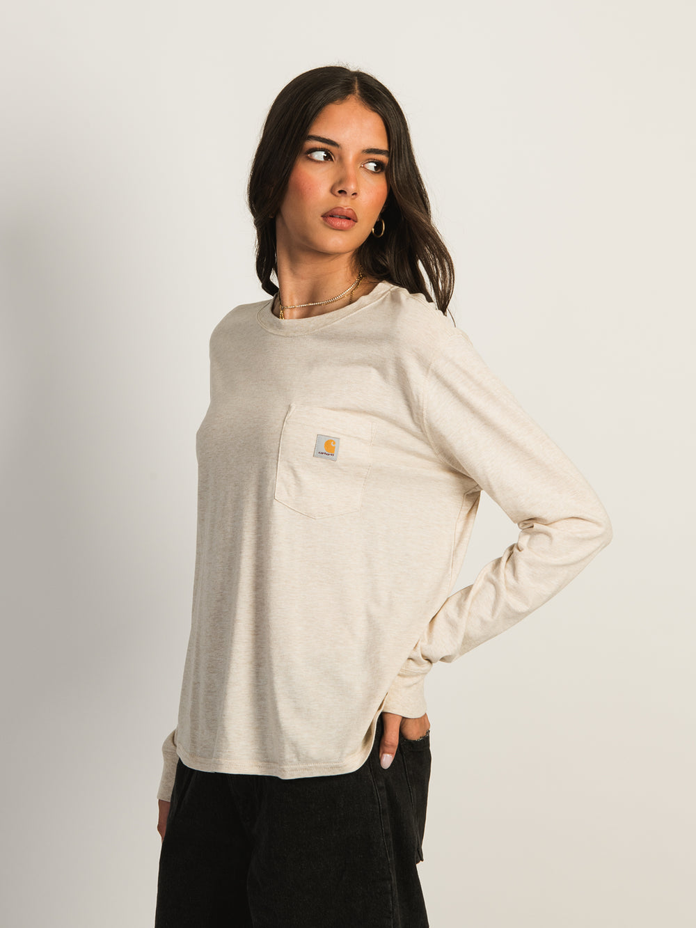 CARHARTT LONG SLEEVE POCKET TEE