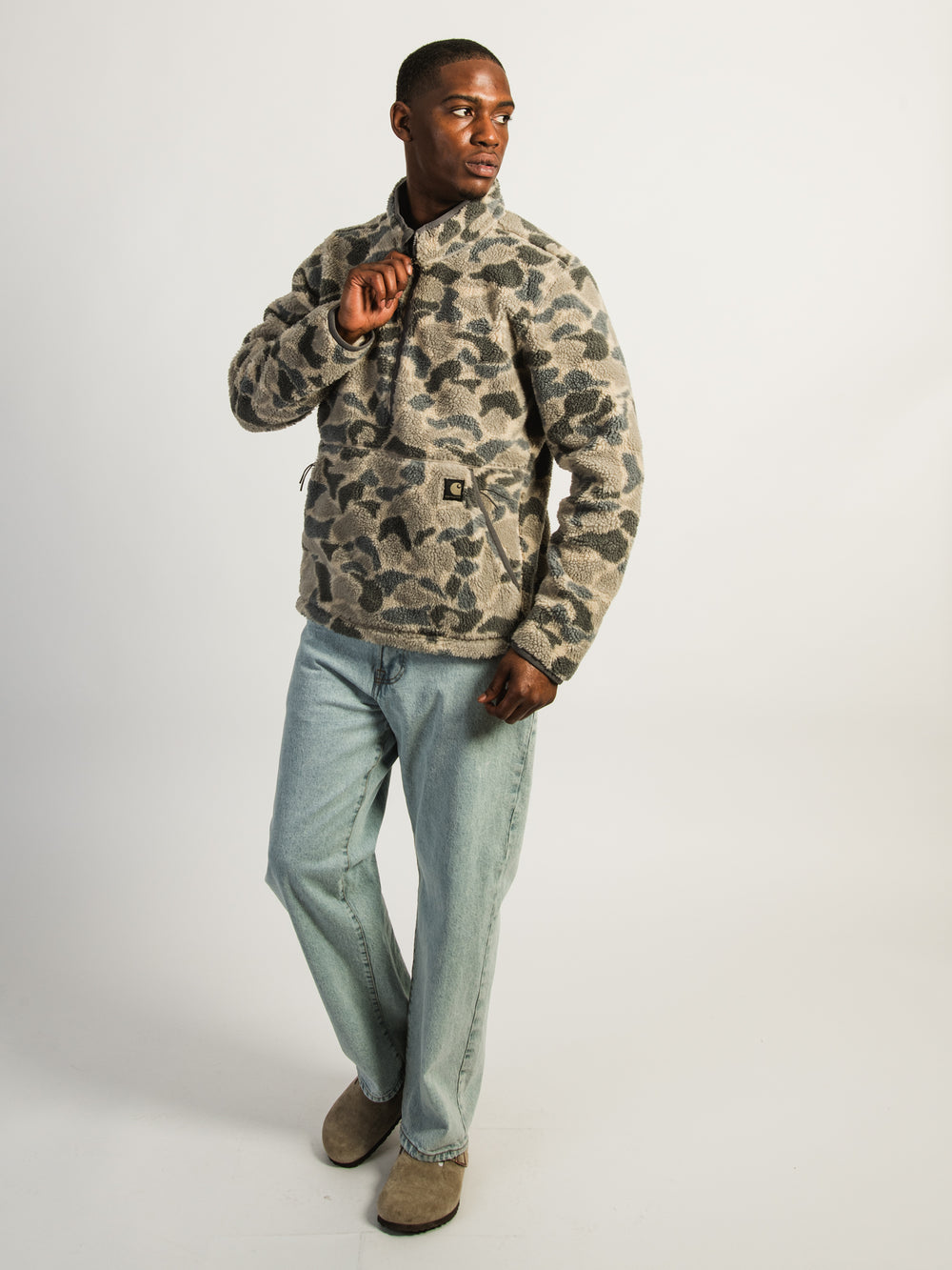 CARHARTT FLEECE 1/4 ZIP PULL OVER