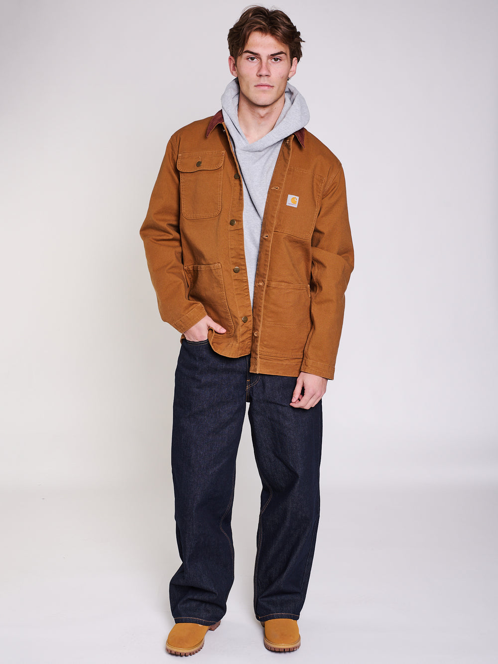 MANTEAU DE TRAVAIL CARHARTT DUCK À COUPE AMPLE