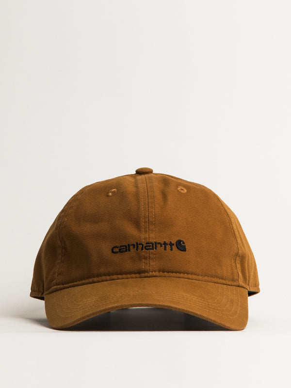 CASQUETTE EN TOILE CARHARTT - MARRON