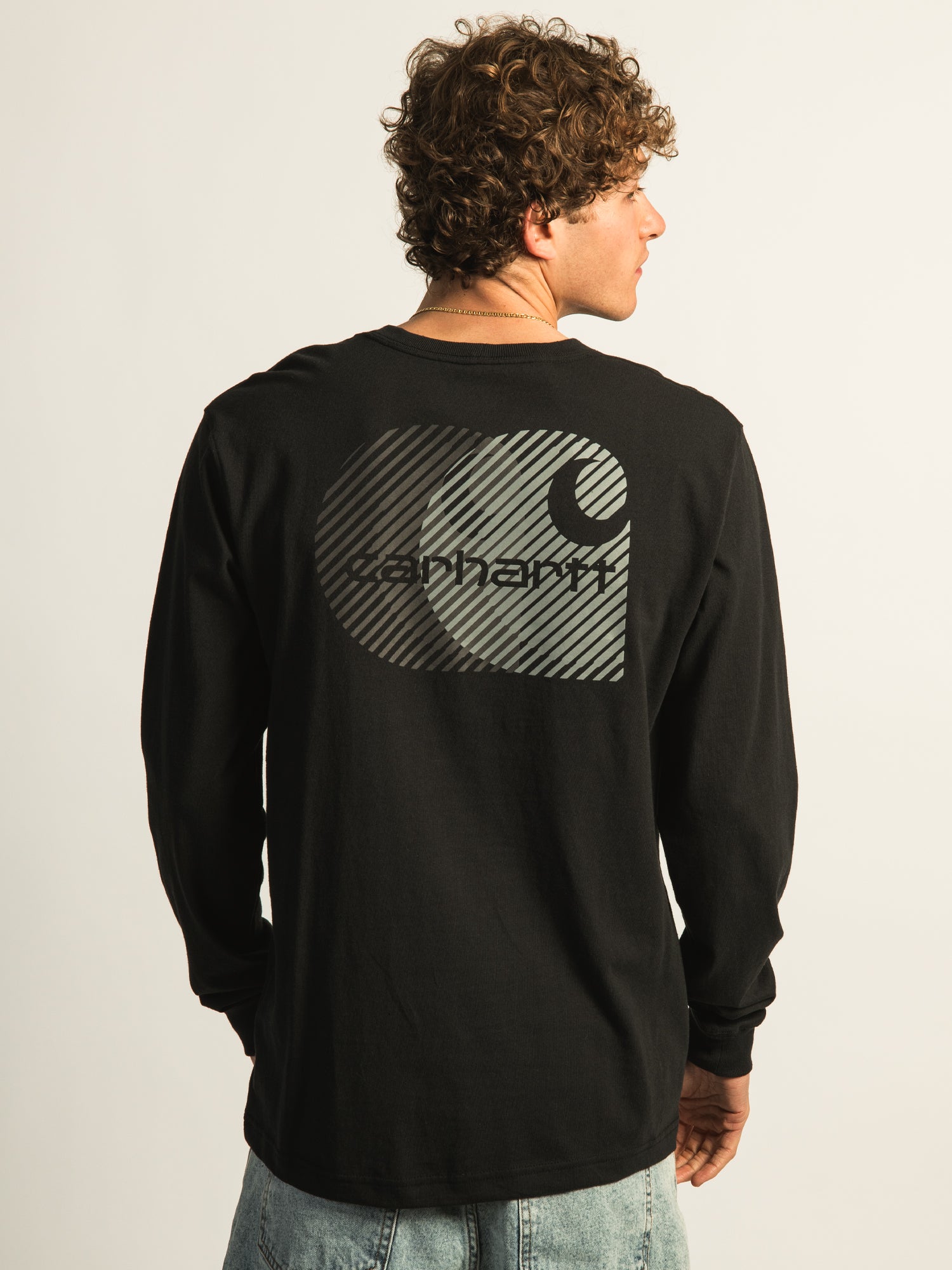CARHARTT RELAXED LIGHTWEIGHT POCKET GRAPHIC LONG SLEEVE TEE