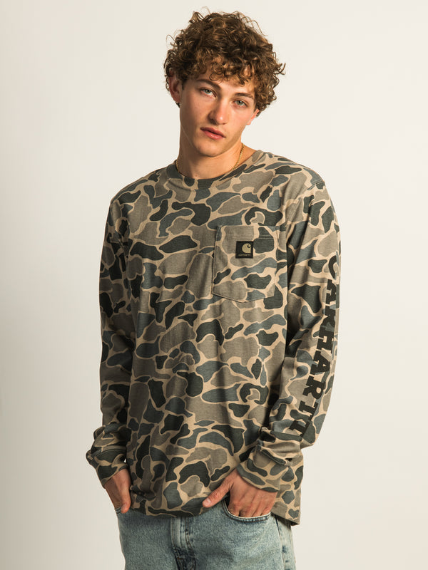 CARHARTT RELAXED LIGHTWEIGHT VINTAGE CAMO T-SHIRT