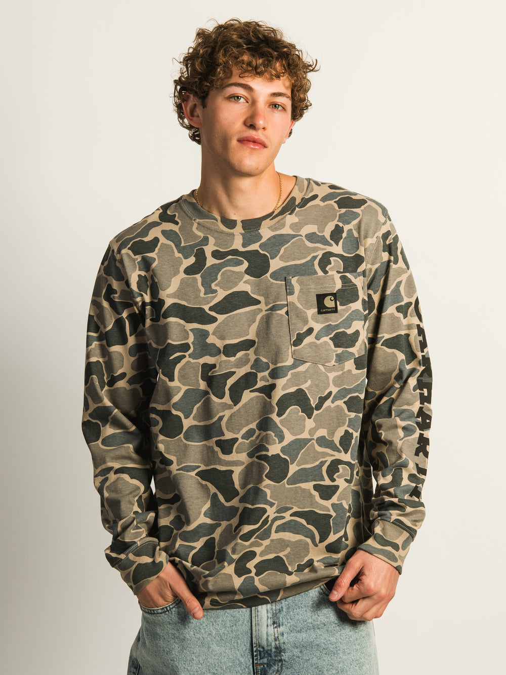 CARHARTT RELAXED LIGHTWEIGHT VINTAGE CAMO T-SHIRT