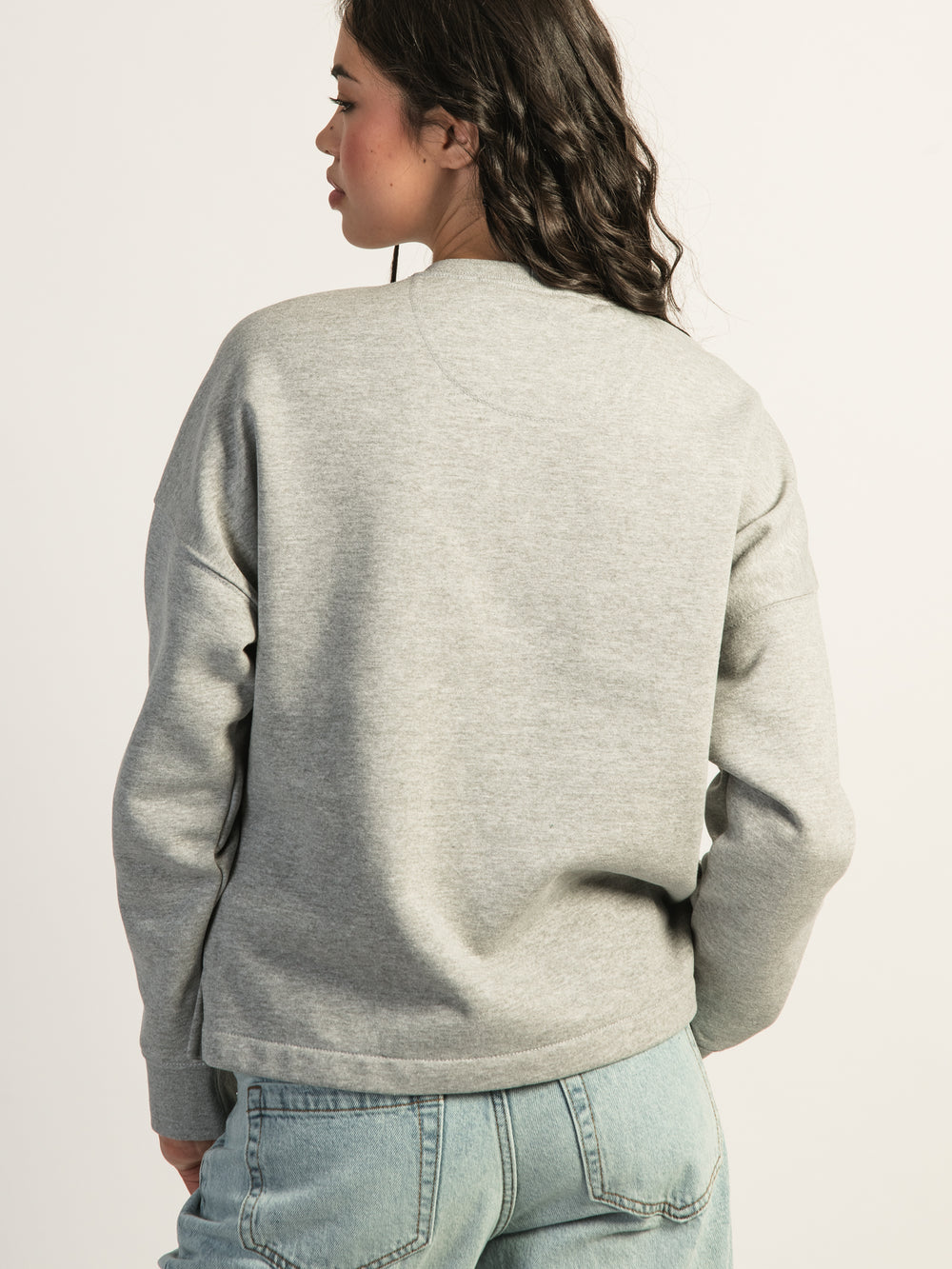 CARHARTT LOOSE FIT MIDWEIGHT GRAPHIC CREWNECK - HEATHER GREY