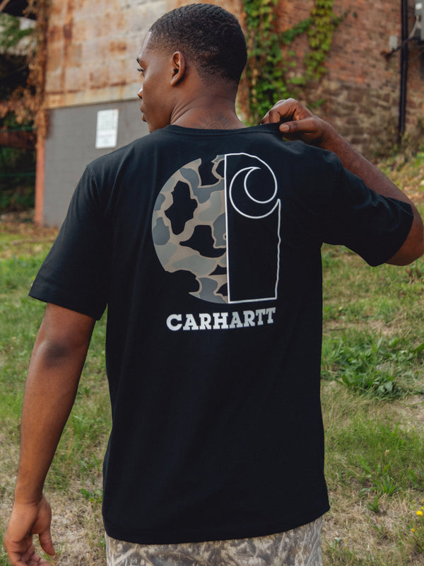 CARHARTT RELAXED LIGHTWEIGHT POCKET CAMO T-SHIRT