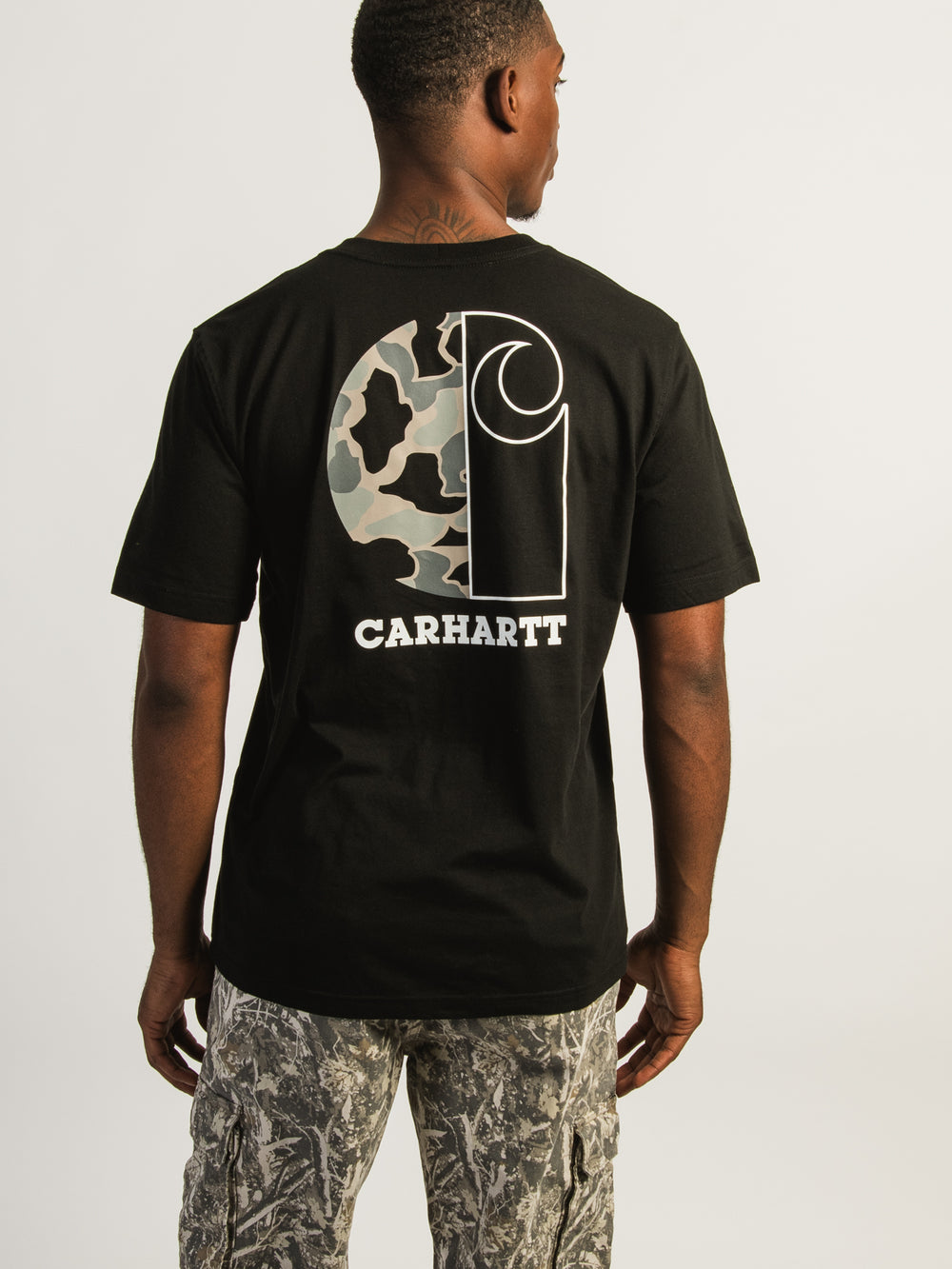 CARHARTT RELAXED LIGHTWEIGHT POCKET CAMO T-SHIRT