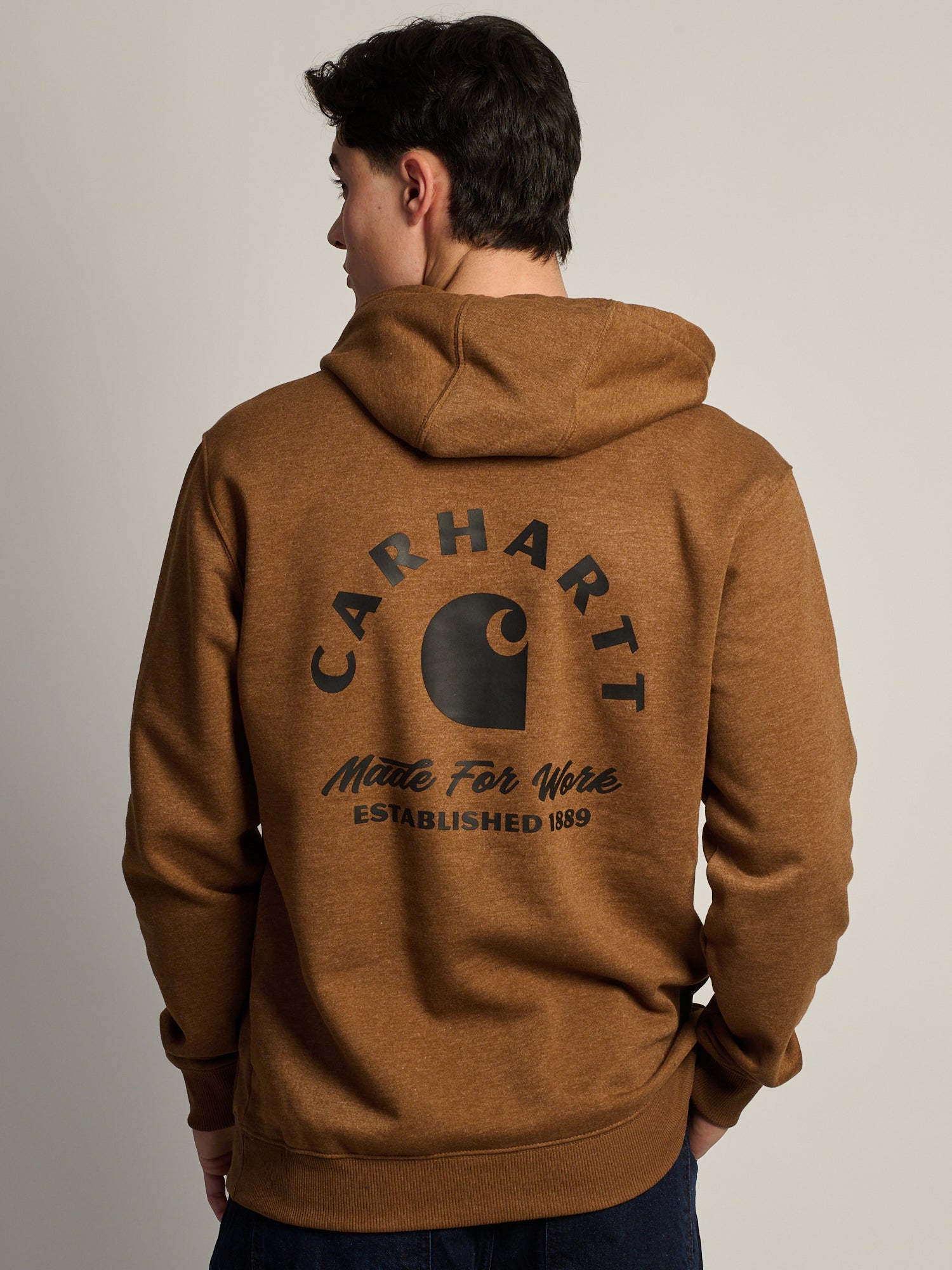 CARHARTT SAWYER WORK SWEATER- RED DUCK