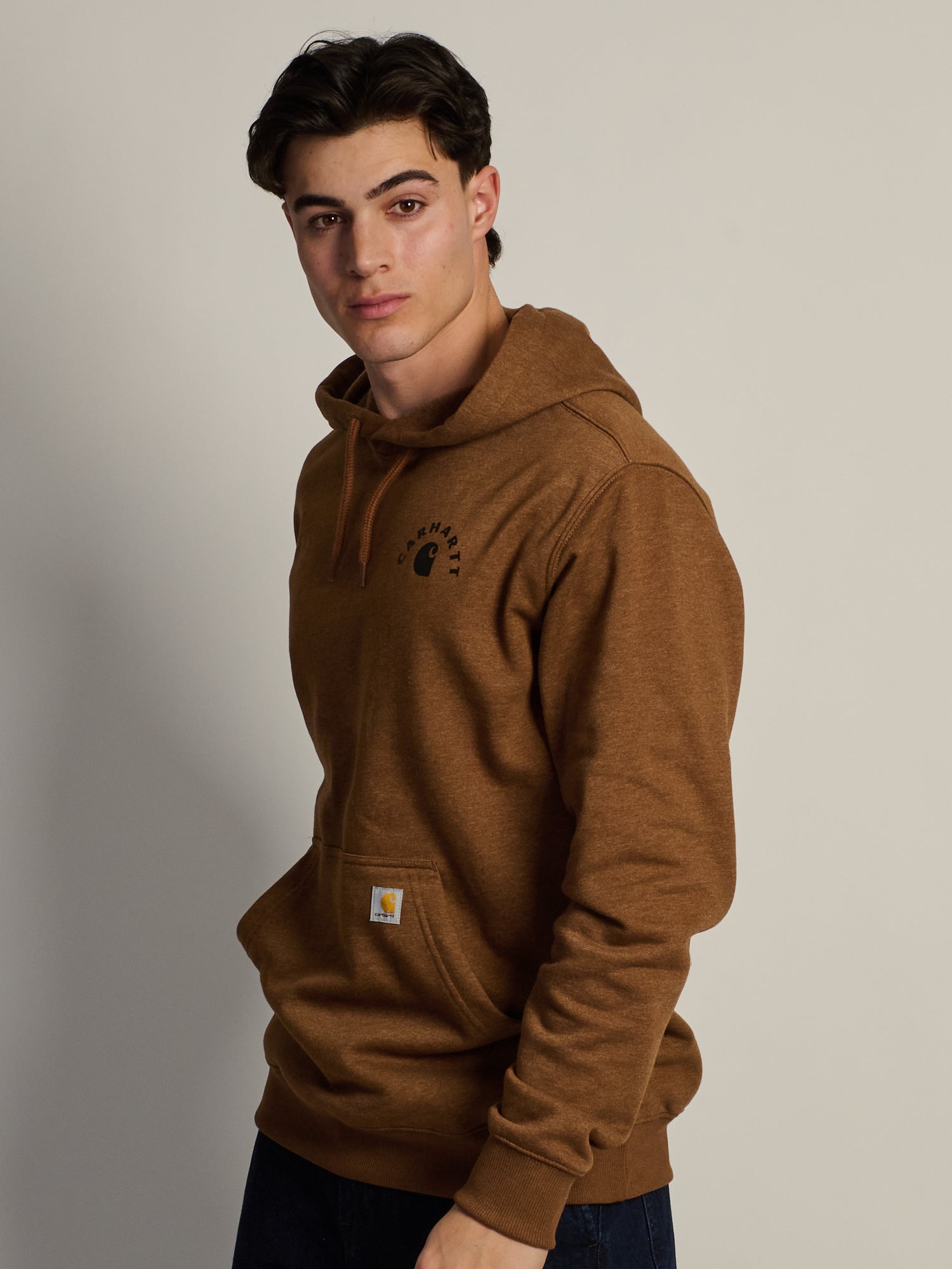 CARHARTT SAWYER WORK SWEATER- RED DUCK