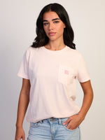 T-SHIRT IRVINE COUPE DÉCONTRACTÉE CARHARTT - ROSE TINT 