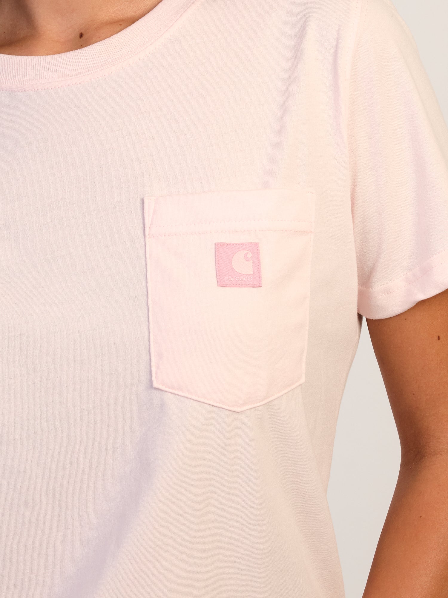 T-SHIRT IRVINE COUPE DÉCONTRACTÉE CARHARTT - ROSE TINT