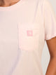 CARHARTT IRVINE RELAXED T-SHIRT - ROSE TINT