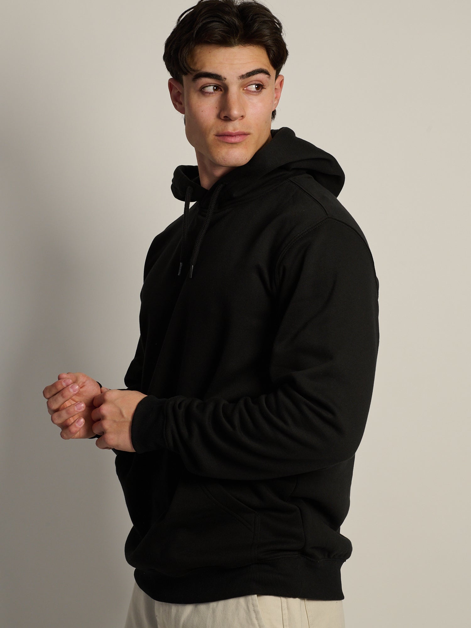 CARHARTT SAWYER CAMO SWEATER - BLACK