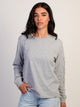 CARHARTT IRVINE LOOSE LONG SLEEVE LOGO TEE