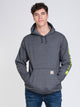 CARHARTT CARHARTT SLEEVE PULLOVER HOODIE - Boathouse