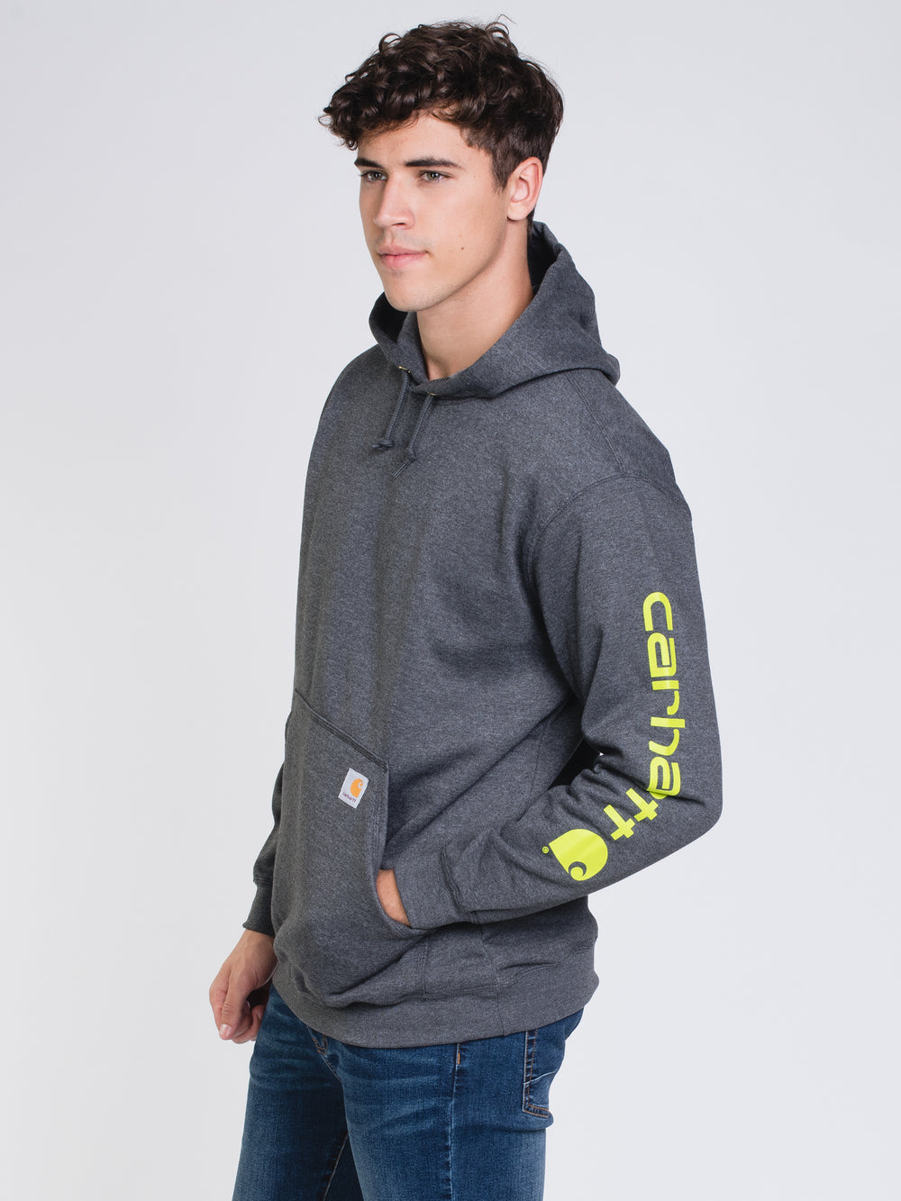 CARHARTT SLEEVE PULLOVER HOODIE