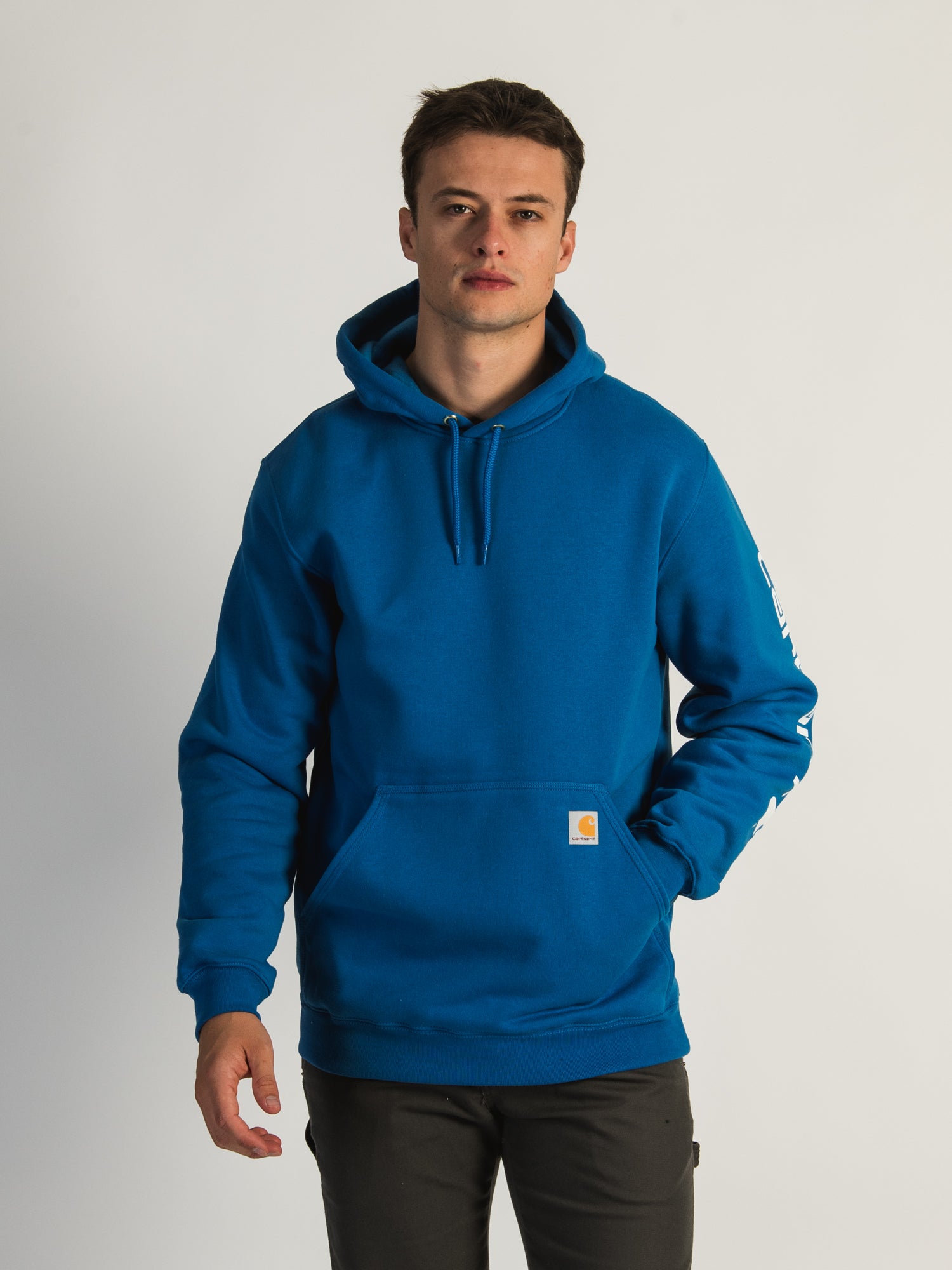 Carhartt hooded athletic outlet sweatshirt