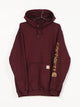 CARHARTT CARHARTT SLEEVE PULLOVER HOODIE - Boathouse