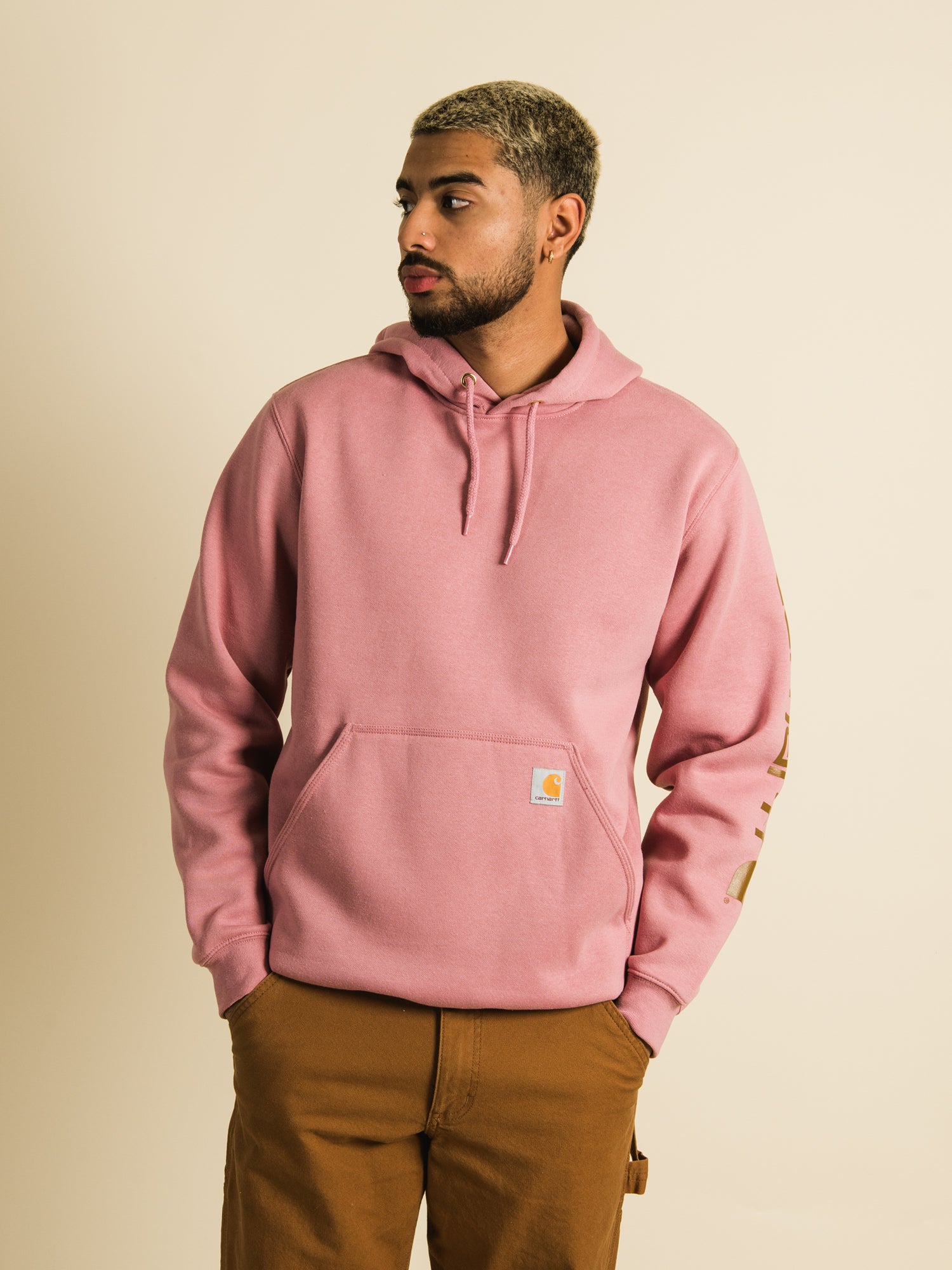 Carhartt hotsell hoodie pink