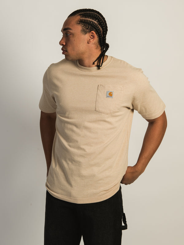 CARHARTT WORKWEAR POCKET T-SHIRT - BEACH