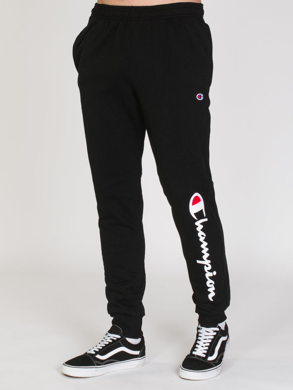 CHAMPION POWERBLEND GRAPHIC JOGGER  - CLEARANCE